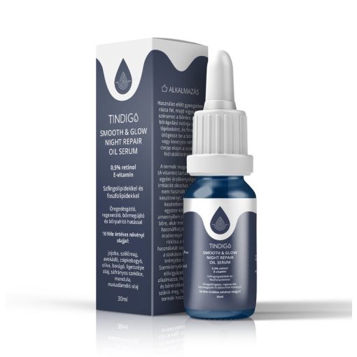 Tindigo Smooth & Glow Night Repair Oil Serum