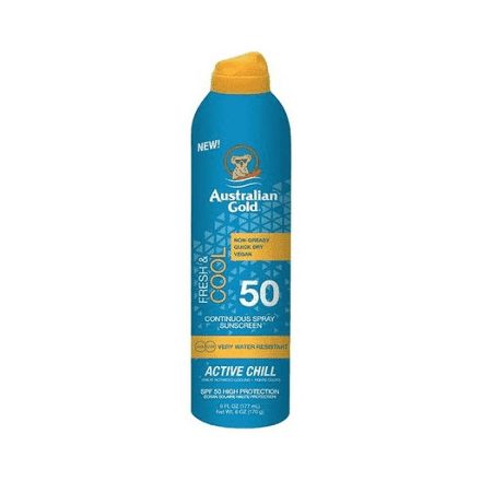 Austraian Gold Chill Freshcool Fényvédő Spray SPF50